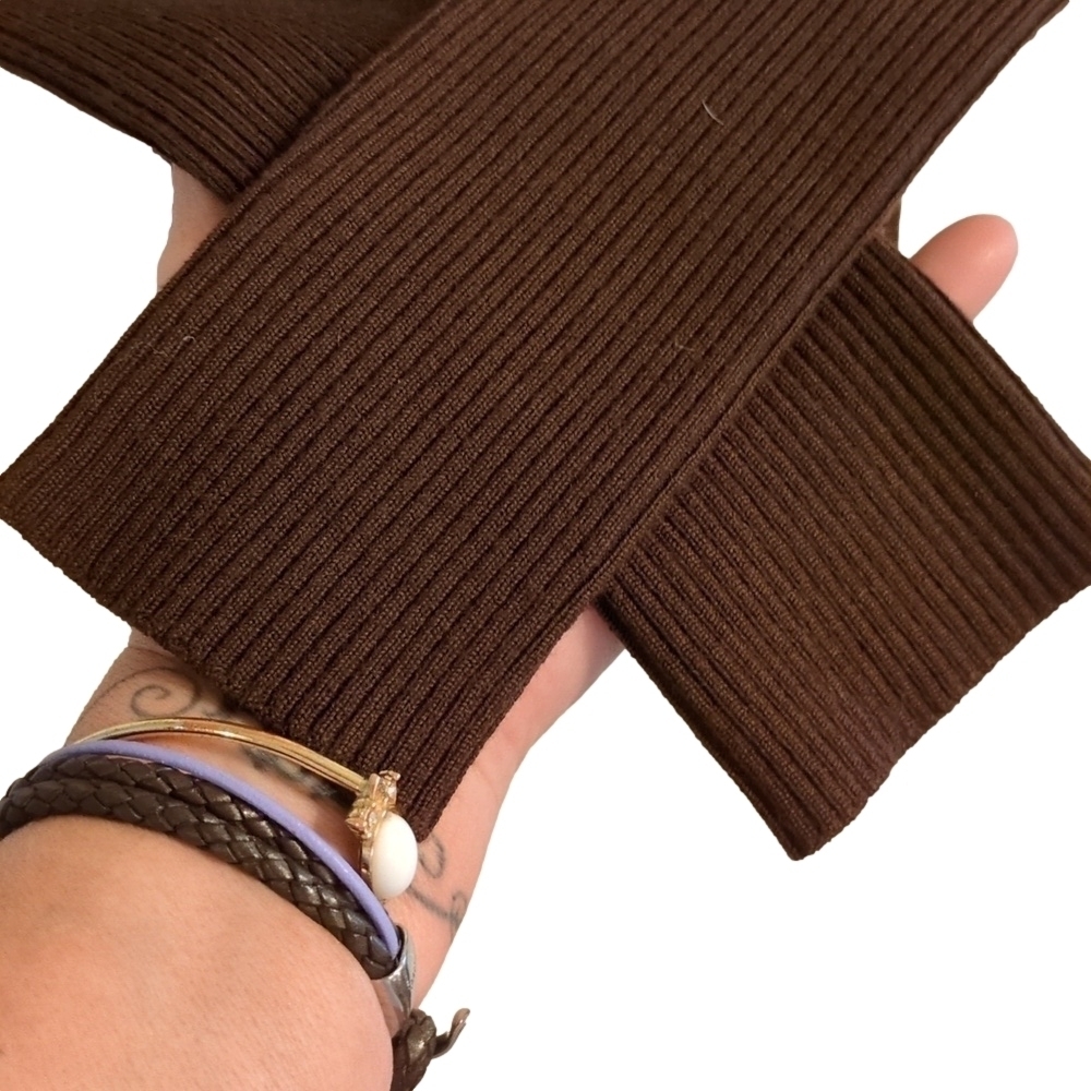 Stay Cozy and Chic with Joe's NWT Wool Blend Sweater in Rich Brown size small - Picture 2 of 12